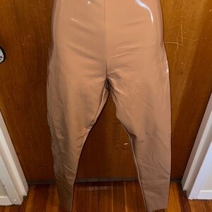 Commando Glossy Tan Pants
